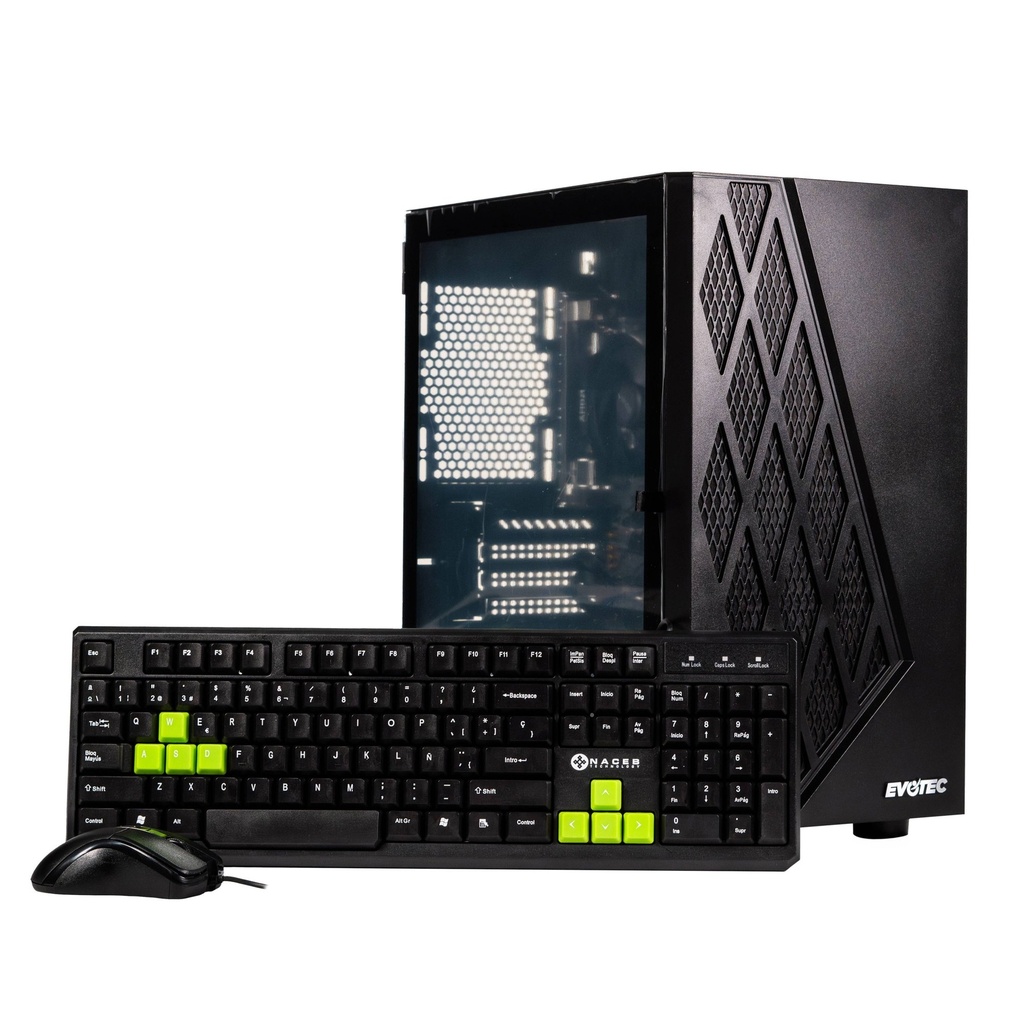 [CPUEVO1030] PCs de Escritorio Gaming EVOTEC EV-R556GT-VERTEC