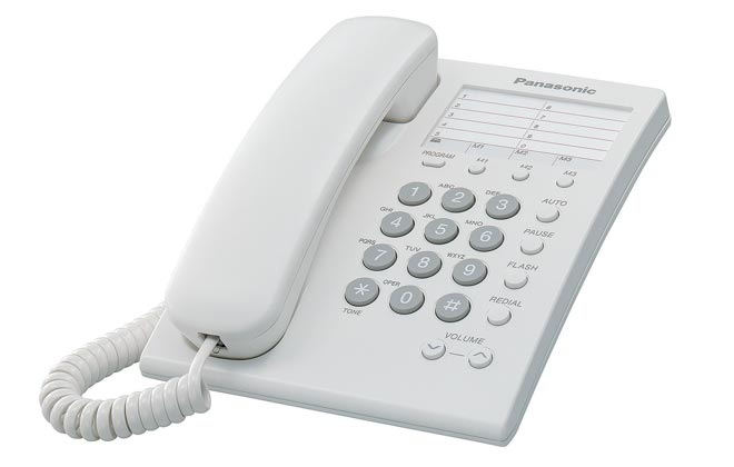 [TELPAN050] Teléfono Analógico PANASONIC KX-TS550MEW